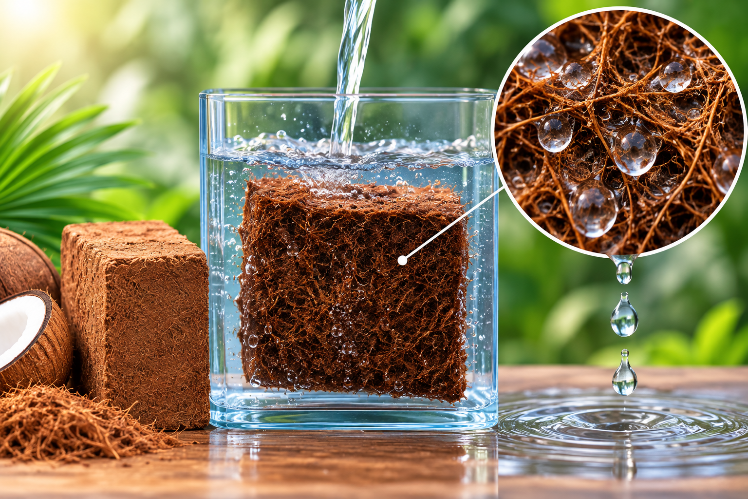 Excellent Water Retention